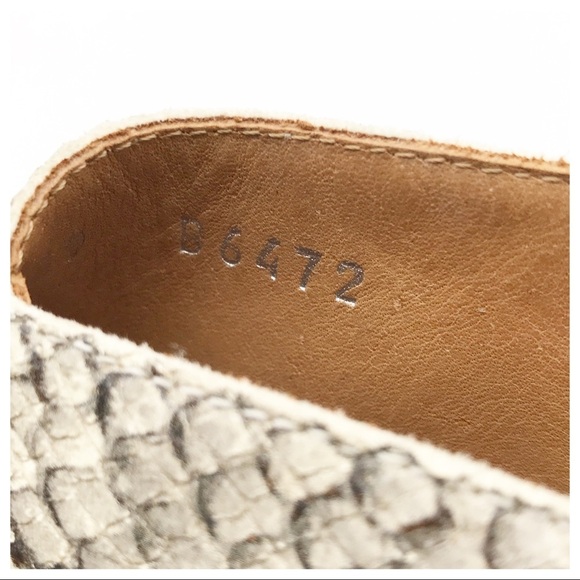 Buttero Snakeskin Sandals Size 39 - Picture 11 of 11